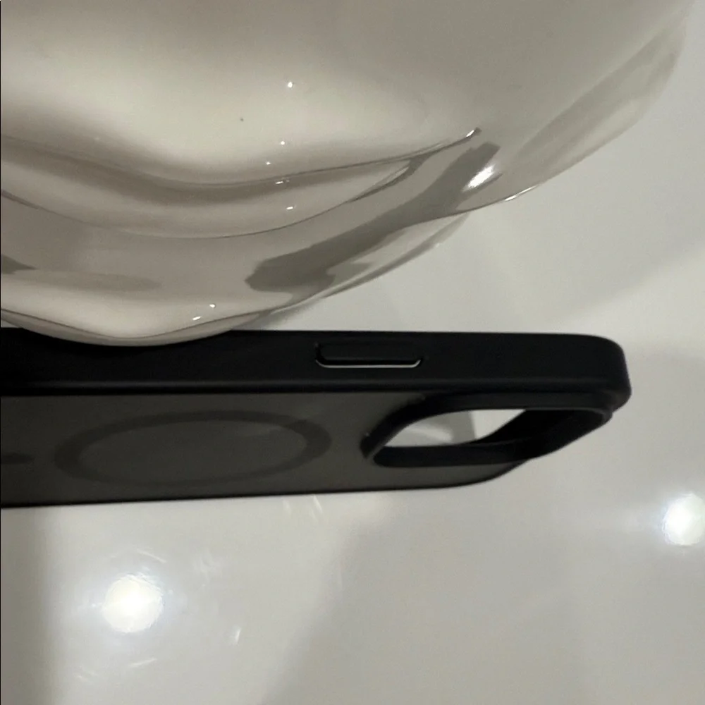 Black Phone Case with MagSafe Compatibility 14Pro Max